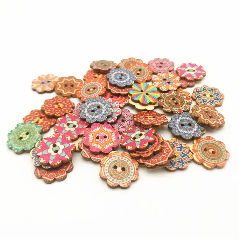 50pcs 20mm Wood Rustic Natural Buttons Sewing 2 Holes Floral Flower Fancy DIY Crafts Embellishments Cardmaking Scrapbooking
50pcs 20mm Wood Rustic Natural Buttons Sewing 2 Holes Floral Flower Fancy DIY Crafts Embellishments Cardmaking Scrapbooking