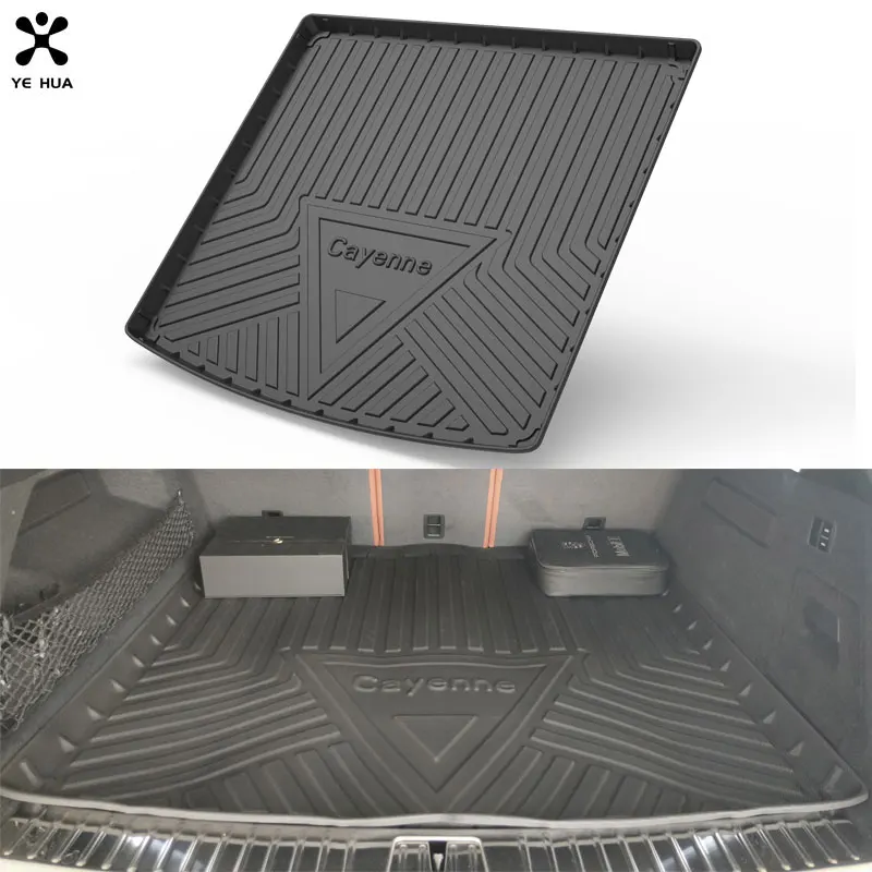 Specialized For Porsche Cayenne 08-20 Cargo Liner Waterproof Durable Trunk Mats TPO Custom Protection Carpet Car Accessories
Specialized For Porsche Cayenne 08-20 Cargo Liner Waterproof Durable Trunk Mats TPO Custom Protection Carpet Car Accessories