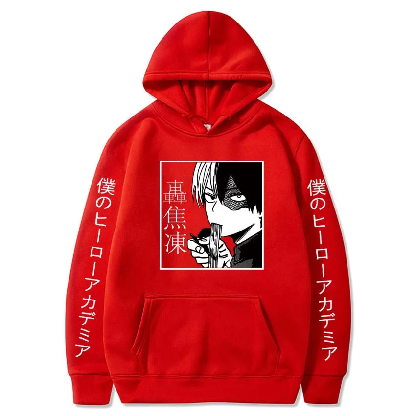 My Hero Academia Sweatshirts Hoodie Todoroki Shouto Print Streetwear Unisex Hoodeis Oversize Pullover Tops
My Hero Academia Sweatshirts Hoodie Todoroki Shouto Print Streetwear Unisex Hoodeis Oversize Pullover Tops