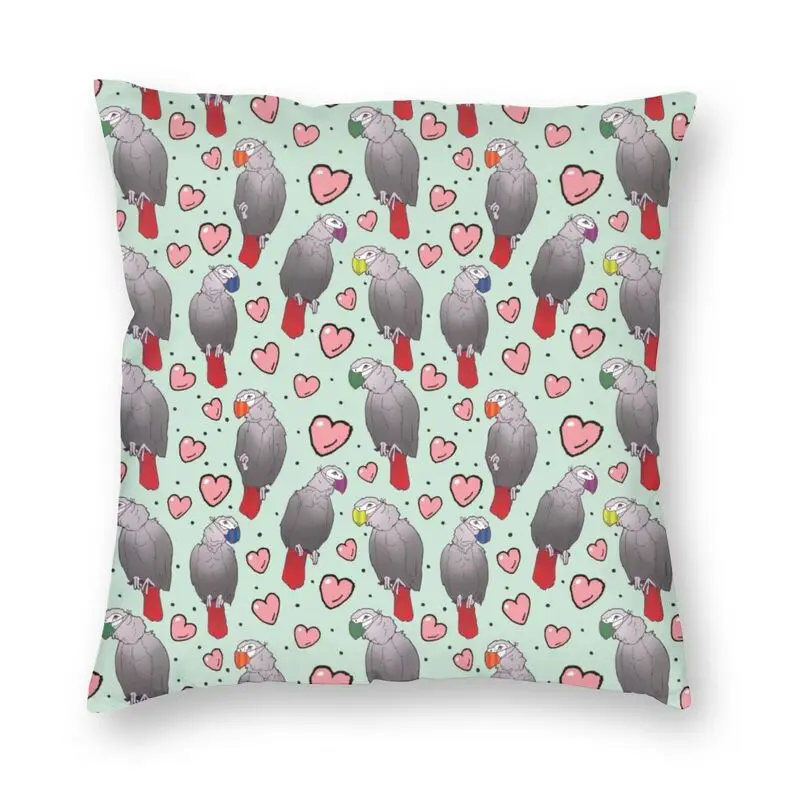 Fashion African Grey Parrot Throw Pillow Case Home Decor Custom Square Cute Psittacine Birds Cushion Cover 40x40 Pillowcover
Fashion African Grey Parrot Throw Pillow Case Home Decor Custom Square Cute Psittacine Birds Cushion Cover 40x40 Pillowcover