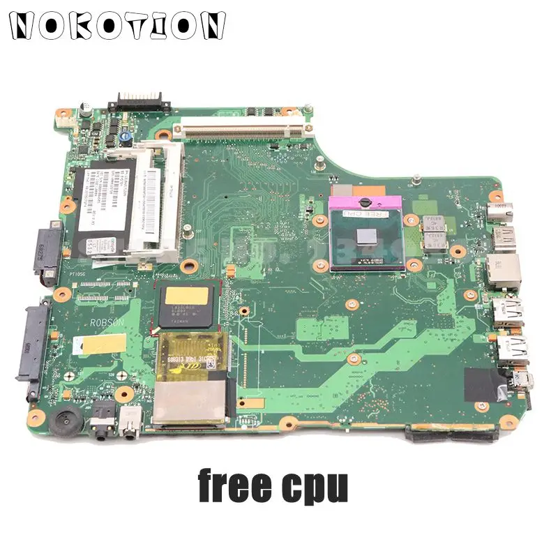Материнская плата NOKOTION V000125720 для Toshiba Satellite A300 A305 6050A2171301 pt10sc, основная плата DDR2 с графическим бесплатным ЦП
Материнская плата NOKOTION V000125720 для Toshiba Satellite A300 A305 6050A2171301 pt10sc, основная плата DDR2 с графическим бесплатным ЦП