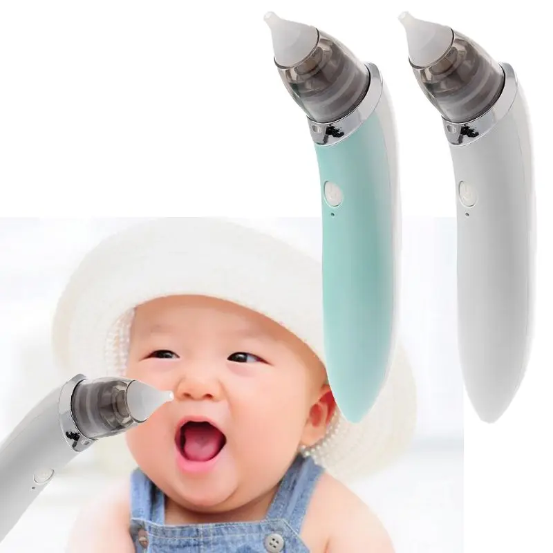 

Baby Nasal Aspirator Electric Safe Hygienic Nose Cleaner With 2 Sizes Of Nose Tips And Oral Snot Sucker For Newborns Boy Girls