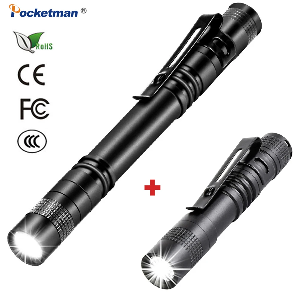6000LM Mini Flashlight Pen Torch Small Flashlight Waterproof Lantern Pocket Flashlight Lamp Car Repairing 1Pcs Pocketman
6000LM Mini Flashlight Pen Torch Small Flashlight Waterproof Lantern Pocket Flashlight Lamp Car Repairing 1Pcs Pocketman