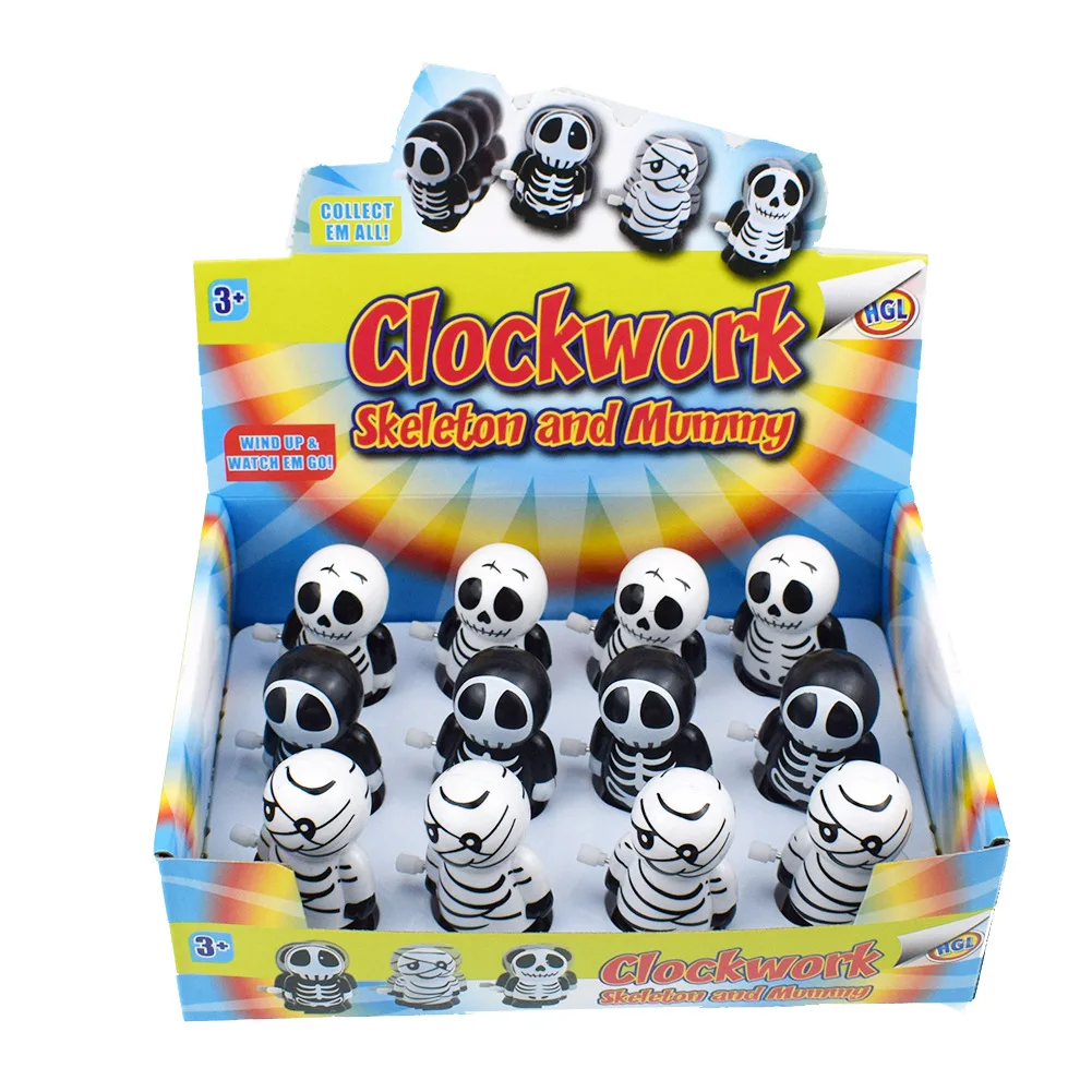 New Novelty and Fun Three Clockwork-wound Mummy Black and White Ghost Halloween Toys Small Gifts
New Novelty and Fun Three Clockwork-wound Mummy Black and White Ghost Halloween Toys Small Gifts