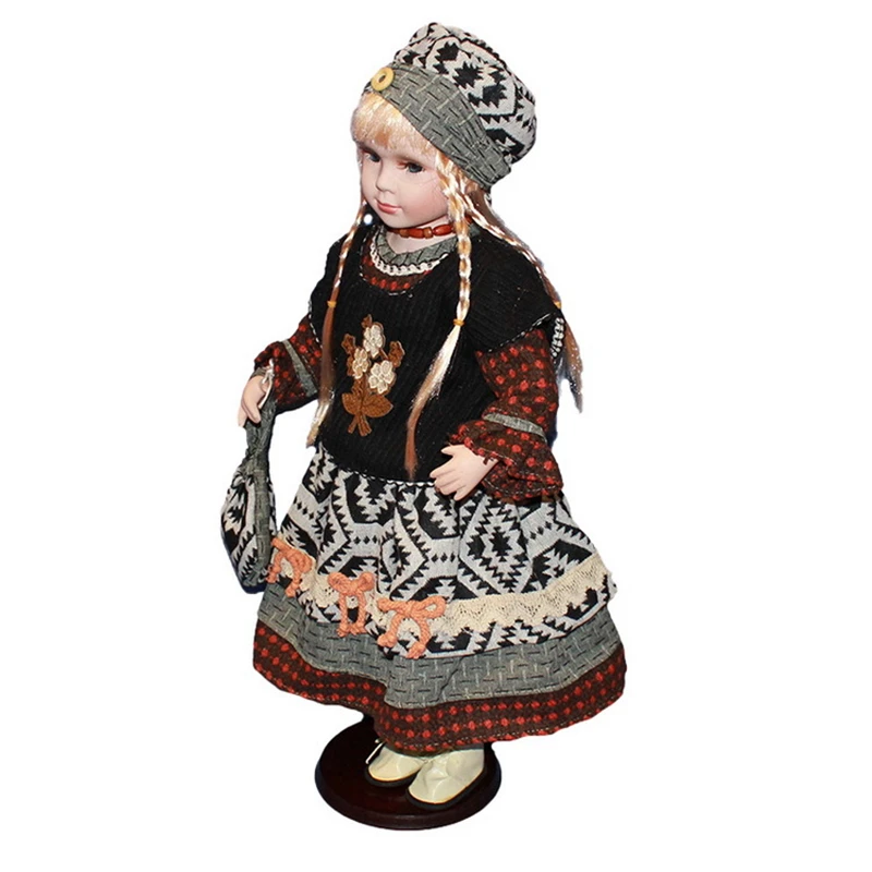 60CM European Style Victoria Style Russia Ceramic Classical Doll Noble Porcelain Doll Fashion Dolls Home Decoration Kids Gifts
60CM European Style Victoria Style Russia Ceramic Classical Doll Noble Porcelain Doll Fashion Dolls Home Decoration Kids Gifts