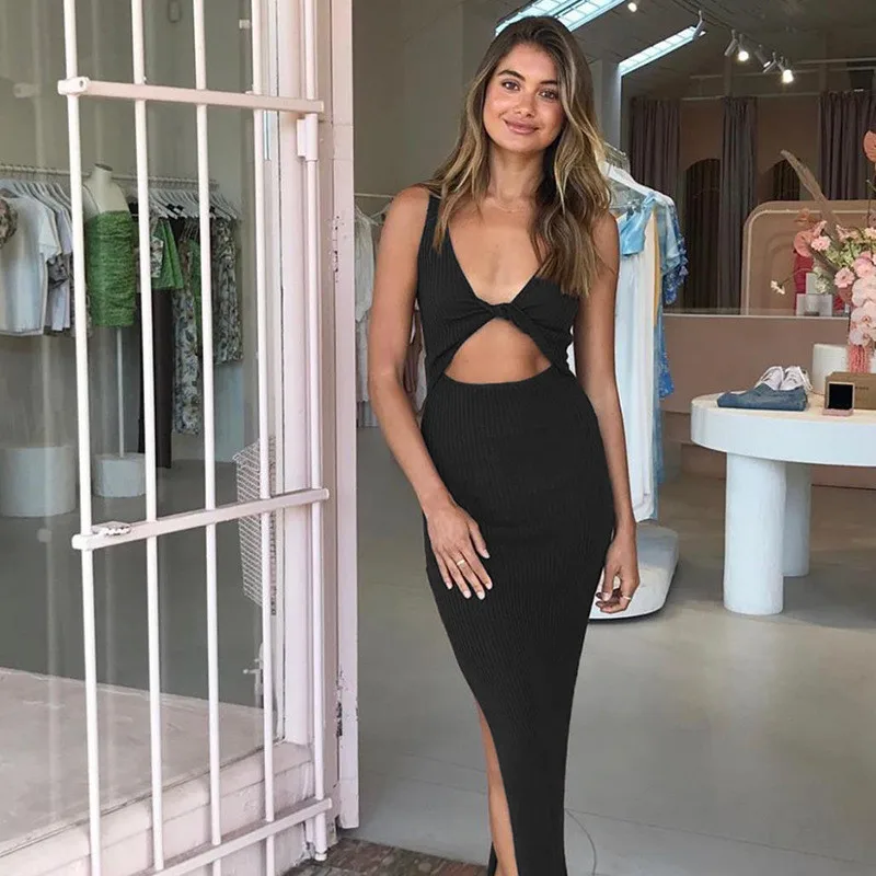 Sexy Women Ribbed Dress Women Sleeveless Criss Cross Party Dress Deep V Neck Lace Knit Dresses Short Women Summer Dresses 2021
Sexy Women Ribbed Dress Women Sleeveless Criss Cross Party Dress Deep V Neck Lace Knit Dresses Short Women Summer Dresses 2021