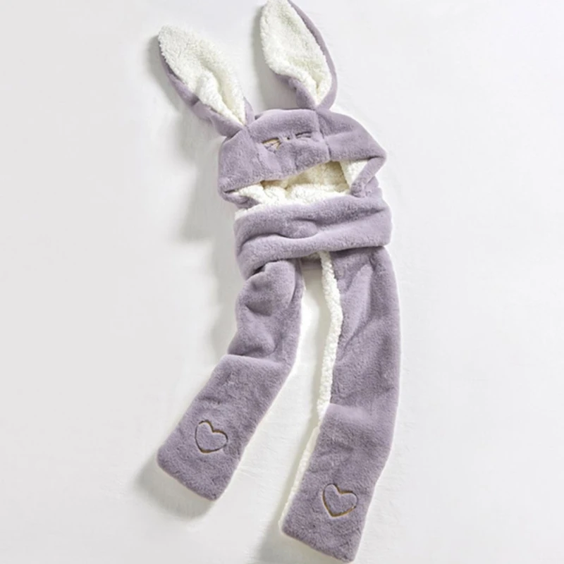 Rabbit Ear Hat 3 in 1 Furry Hoodies Hat Scarf & Gloves Set Sweet Bunny Headband for Women Teen Girls Windproof Combo 37JB
Rabbit Ear Hat 3 in 1 Furry Hoodies Hat Scarf & Gloves Set Sweet Bunny Headband for Women Teen Girls Windproof Combo 37JB