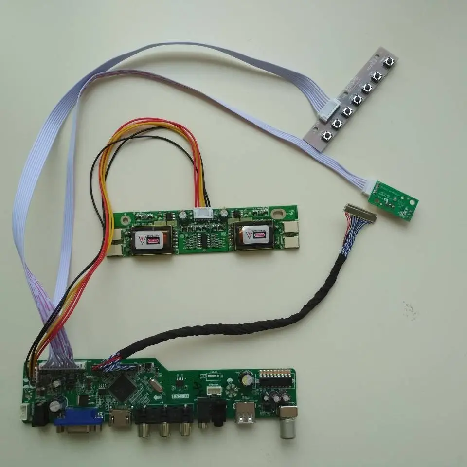 For M220Z1-L06/L01/L02/L03 TV AV LCD LED USB VGA AUDIO 4 CCFL lamps Controller Board For 30pin 22.0" VA 168×1050 display panel
For M220Z1-L06/L01/L02/L03 TV AV LCD LED USB VGA AUDIO 4 CCFL lamps Controller Board For 30pin 22.0" VA 168×1050 display panel