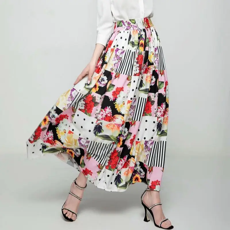 2021 spring and summer new women's floral long skirt flower print bohemian skirt seaside holiday skirt
2021 spring and summer new women's floral long skirt flower print bohemian skirt seaside holiday skirt