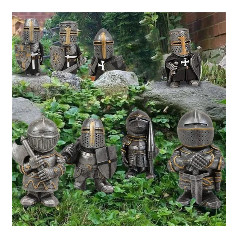 Eight Styles Knight Gnomes Guard Sculpture Ornament Garden Outdoor Gothic-UK Garden Statue Decoration Garden Decoration
Eight Styles Knight Gnomes Guard Sculpture Ornament Garden Outdoor Gothic-UK Garden Statue Decoration Garden Decoration