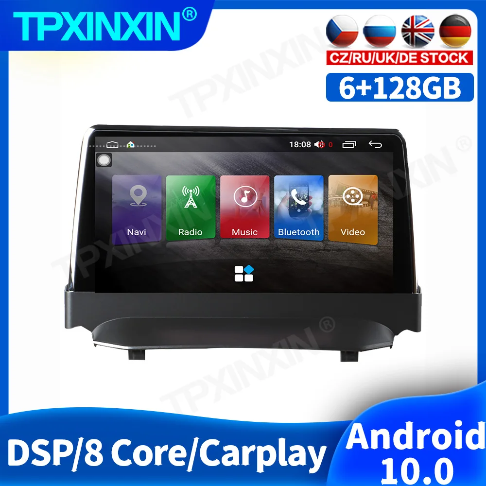 128G Android 10.0 For Ford Fiesta Car Radio Accessories Multimedia Video Player Stereo Navigation GPS Head Unit Auto 2din No DVD
128G Android 10.0 For Ford Fiesta Car Radio Accessories Multimedia Video Player Stereo Navigation GPS Head Unit Auto 2din No DVD