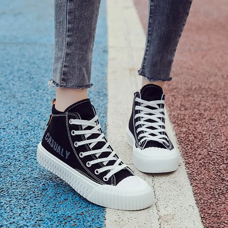 Women Casual Shoes Fashion Breathable Canvas Walking Mesh Flat Shoes Summer High Women Sneakers Women Tenis Feminino Female Shoe
Women Casual Shoes Fashion Breathable Canvas Walking Mesh Flat Shoes Summer High Women Sneakers Women Tenis Feminino Female Shoe