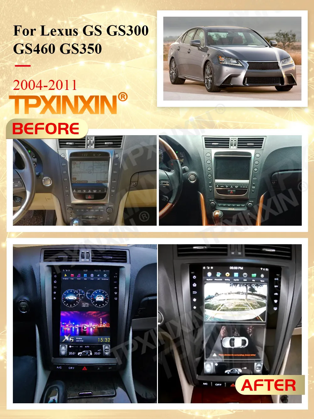 Android Tesla для Lexus GS GS300 GS350 GS450 GS460 2004 2005 2006 2007 2008 2009 2010 2011 2012 GPS радио аудио стерео головное устройство
Android Tesla для Lexus GS GS300 GS350 GS450 GS460 2004 2005 2006 2007 2008 2009 2010 2011 2012 GPS радио аудио стерео головное устройство