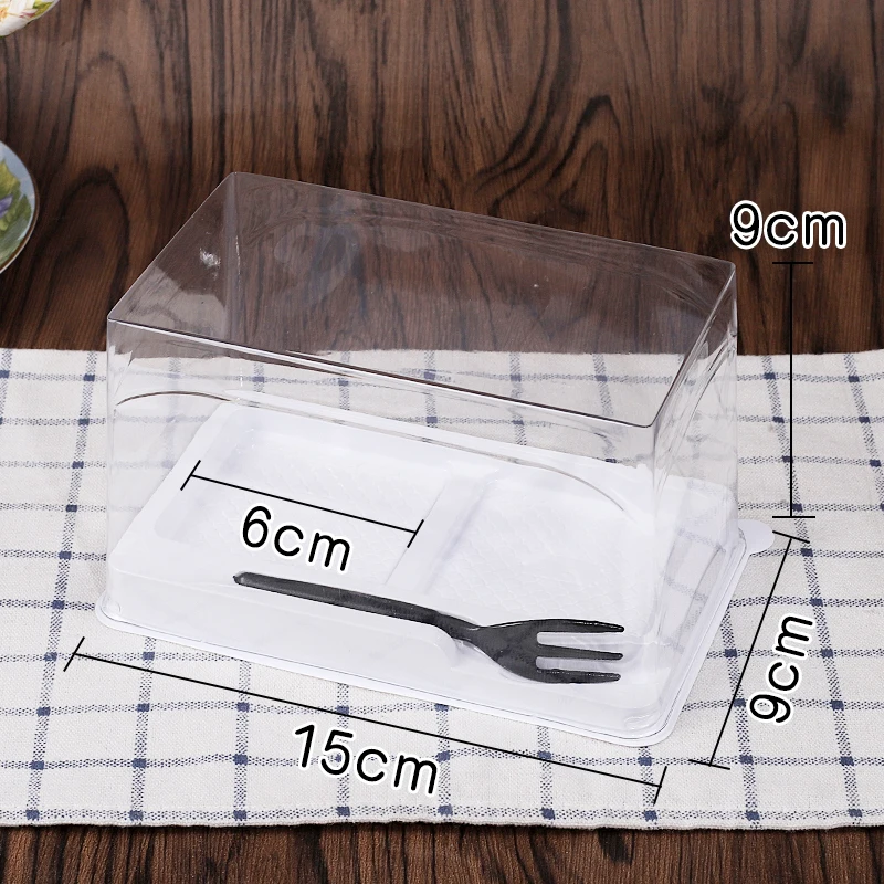 50 sets High quality mousse cake box Baking cake box Pastry Rectangular blister cake box
50 sets High quality mousse cake box Baking cake box Pastry Rectangular blister cake box