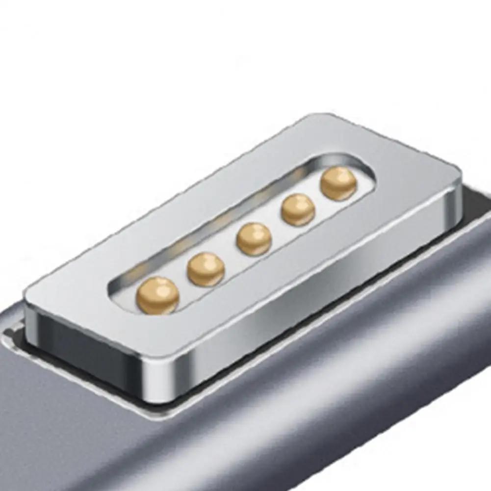 1 pcs Adapter Converter PD Quick Charge Aluminum Alloy Type-C to Mag-safe 1/2 Magnetic Charging Connector for MacBook Air/Pro | Компьютеры
