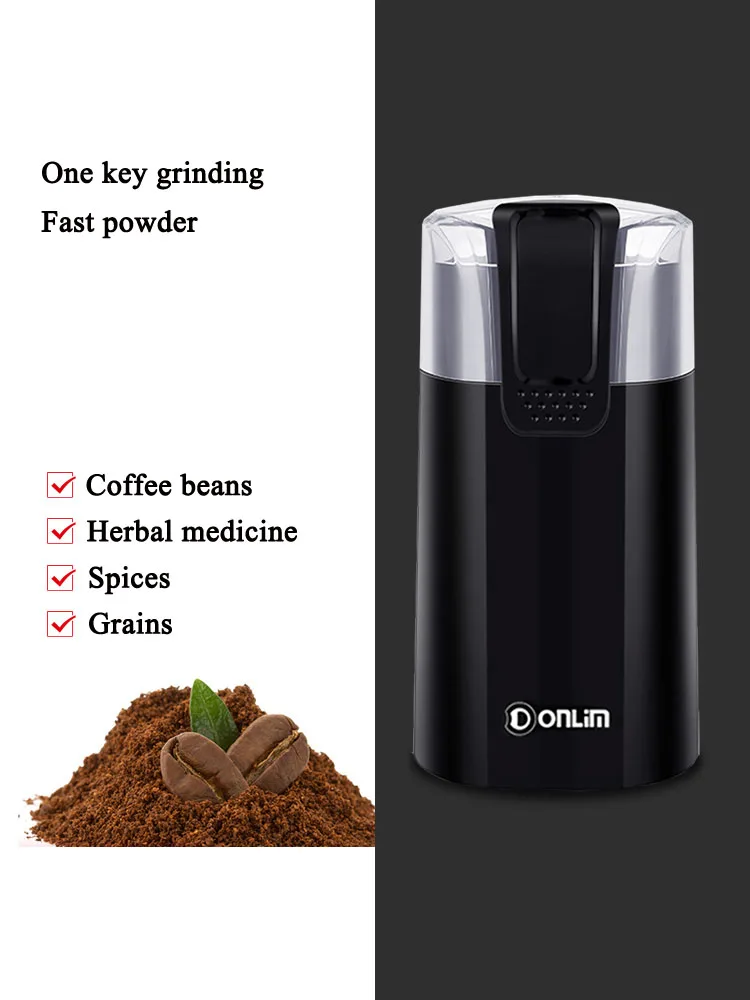 

Мини электрическая кофемолка для кафе, травы, орехов, трав, зерен, перца, табака, специй, муки, мельница, кофемолка для зерен Sonifer