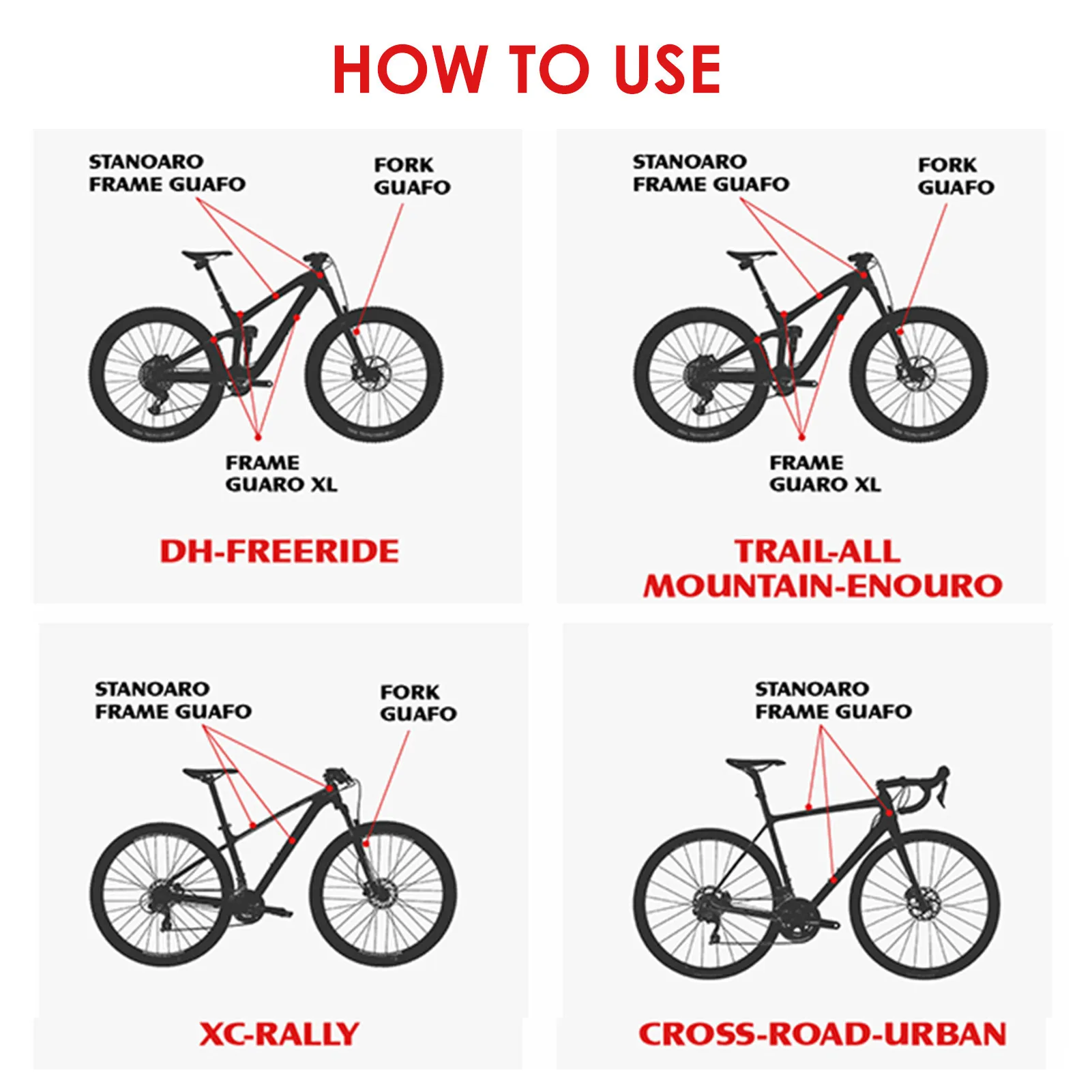 3M PVC Bicycle Sticker Mountain Bike Sticker Frame Anti-scratch And Scratch-proof Waterproof Protective Film Bicycle Sticker
3M PVC Bicycle Sticker Mountain Bike Sticker Frame Anti-scratch And Scratch-proof Waterproof Protective Film Bicycle Sticker