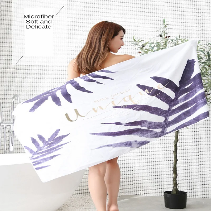 Microfiber beach towel printed beach vacation home hot spring swimming beach towel 100 variable speed dry towel
Microfiber beach towel printed beach vacation home hot spring swimming beach towel 100 variable speed dry towel