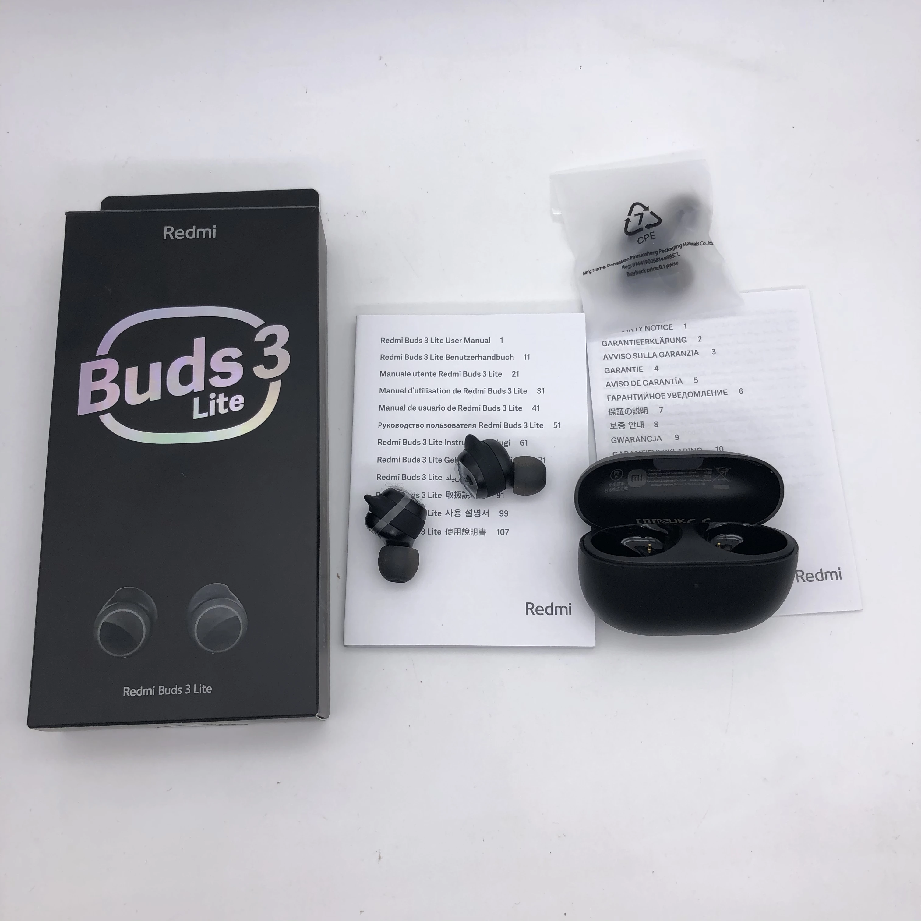 Новинка 2021 оригинальные беспроводные наушники Xiaomi Redmi Buds 3 Lite Youth Edition с Bluetooth 5 2 TWS
