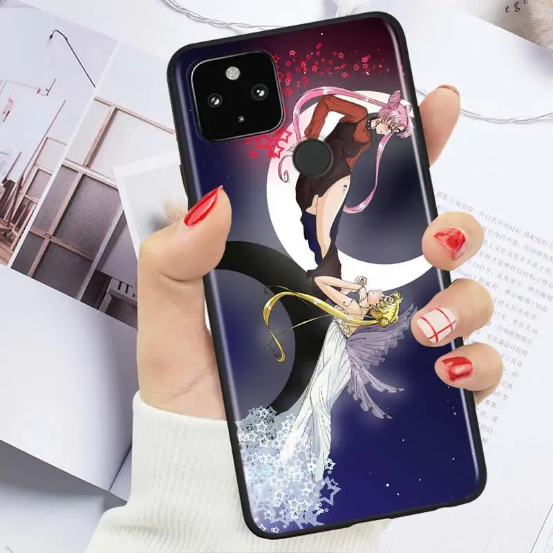 Cute Slim Moon Shockproof Cover for Google Pixel 5 5A 4 4A XL 5G Black Phone Case Shell Soft Fundas Coque Capa
Cute Slim Moon Shockproof Cover for Google Pixel 5 5A 4 4A XL 5G Black Phone Case Shell Soft Fundas Coque Capa