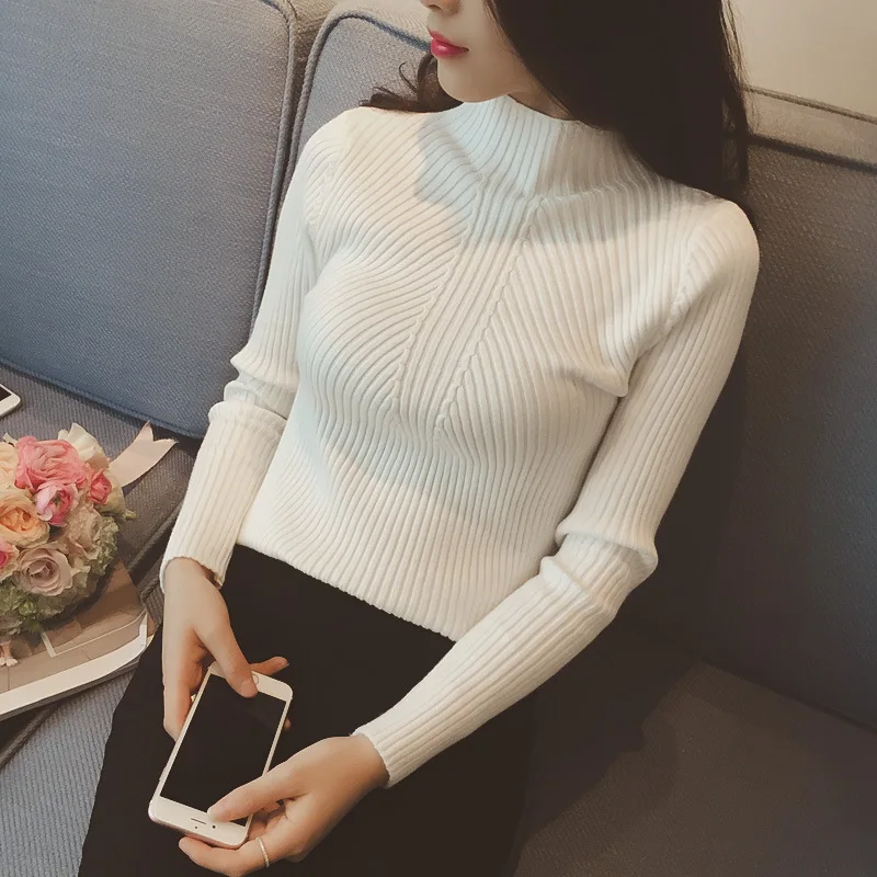 New Women's Turtleneck Sweater Women Sweaters Fashion Jersey Women Winter 2020 Autumn Pullover Women Sweater Jumper Truien Dames
New Women's Turtleneck Sweater Women Sweaters Fashion Jersey Women Winter 2020 Autumn Pullover Women Sweater Jumper Truien Dames