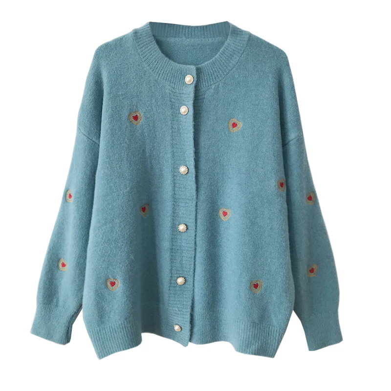 Loose Love Elegant Long Sleeve Cardigan Women O-Neck Korean Casual Autumn Harajuku Kawaii Jumpers Single Breasted Warm Lazy W165
Loose Love Elegant Long Sleeve Cardigan Women O-Neck Korean Casual Autumn Harajuku Kawaii Jumpers Single Breasted Warm Lazy W165