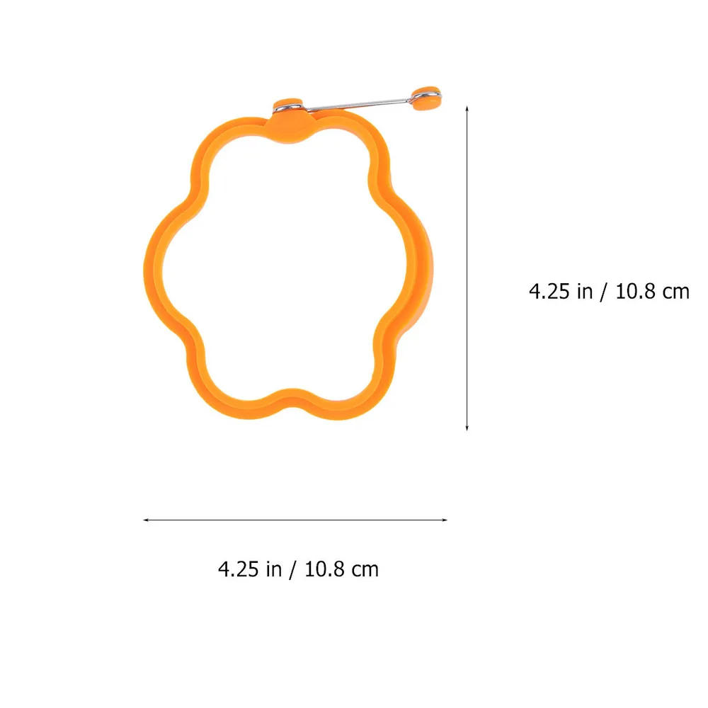 4pcs Silicone Fried Egg Mold Cooking Mold Nonstick Egg Shaper Pancake Mould(Orange Flower)
4pcs Silicone Fried Egg Mold Cooking Mold Nonstick Egg Shaper Pancake Mould(Orange Flower)