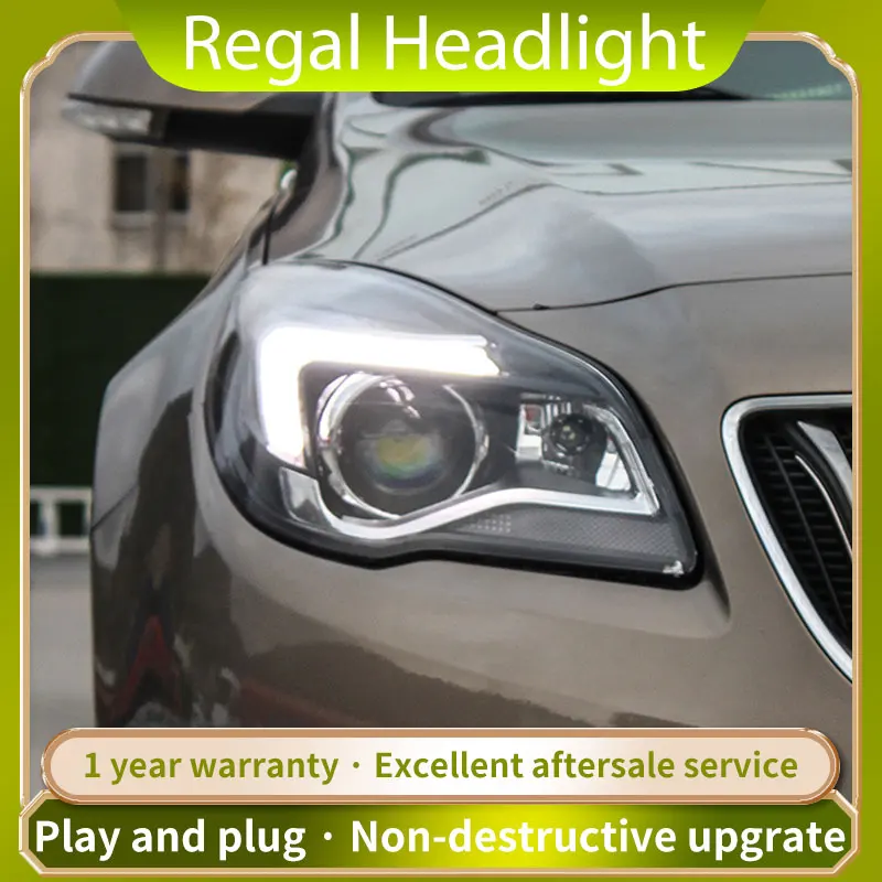 Для фар Buick Insignia фары 2014-2017 светодиодный ксеноновый проектор | Автомобили и