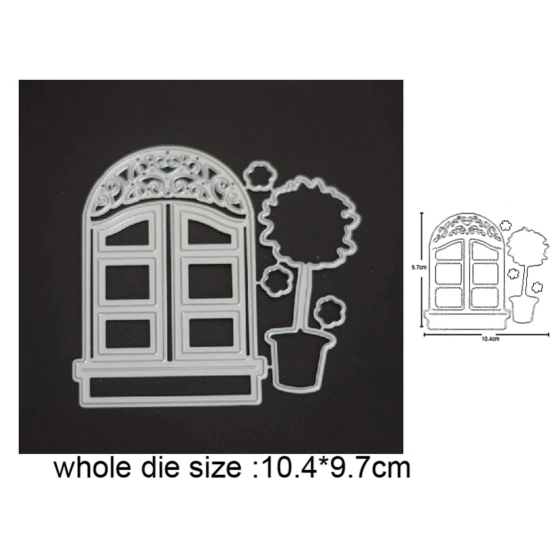 Window Potted Plants Metal Cutting Dies for DIY Scrapbooking Album Card Making Decorative Craft Embossing Die Cuts Stencils dies
Window Potted Plants Metal Cutting Dies for DIY Scrapbooking Album Card Making Decorative Craft Embossing Die Cuts Stencils dies