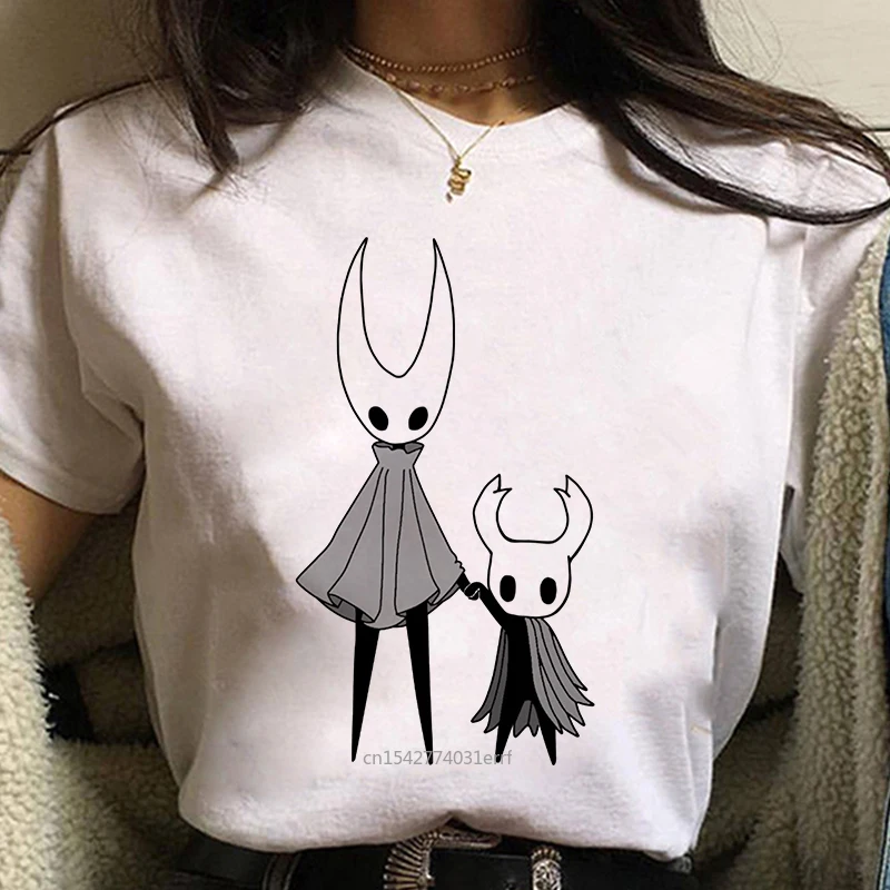 Harajuku Aesthetic White Tops Kawaii Tshirt 2021 New Summer Fashion Female T Shirt Women Hollow Knight Graphic Print T-shirt
Harajuku Aesthetic White Tops Kawaii Tshirt 2021 New Summer Fashion Female T Shirt Women Hollow Knight Graphic Print T-shirt