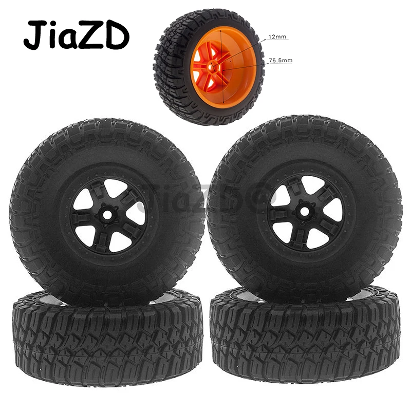 

1:10 Short-course Truck Model Cars Running Street Buggy Tires Tire Wheel RC Car Parts REMO Accessories RP2046 Huanqi 727 Slash