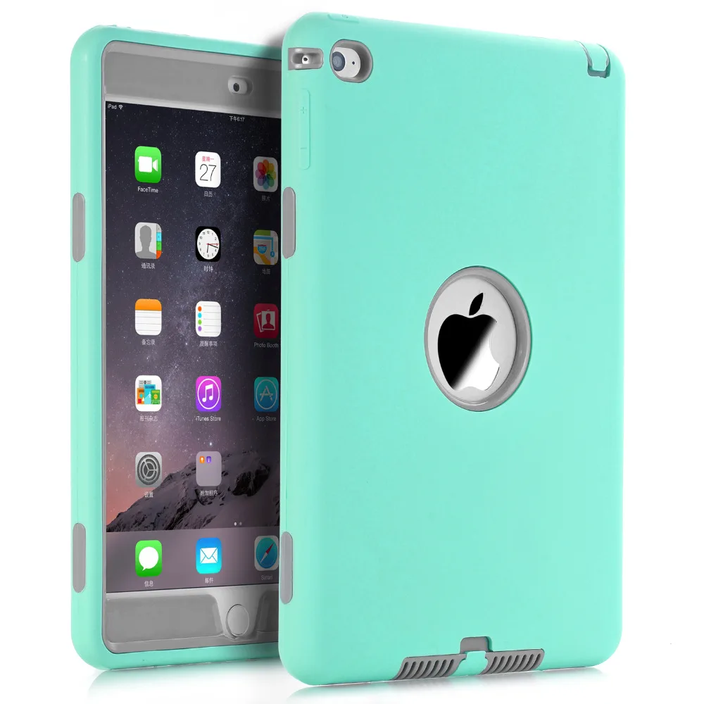 Case For IPad Mini 4 A1538/A1550 7.9-inch Retina Cases Kids Safe Shockproof Heavy Duty Soft Silicone+Hard PC Full Protect Covers
Case For IPad Mini 4 A1538/A1550 7.9-inch Retina Cases Kids Safe Shockproof Heavy Duty Soft Silicone+Hard PC Full Protect Covers