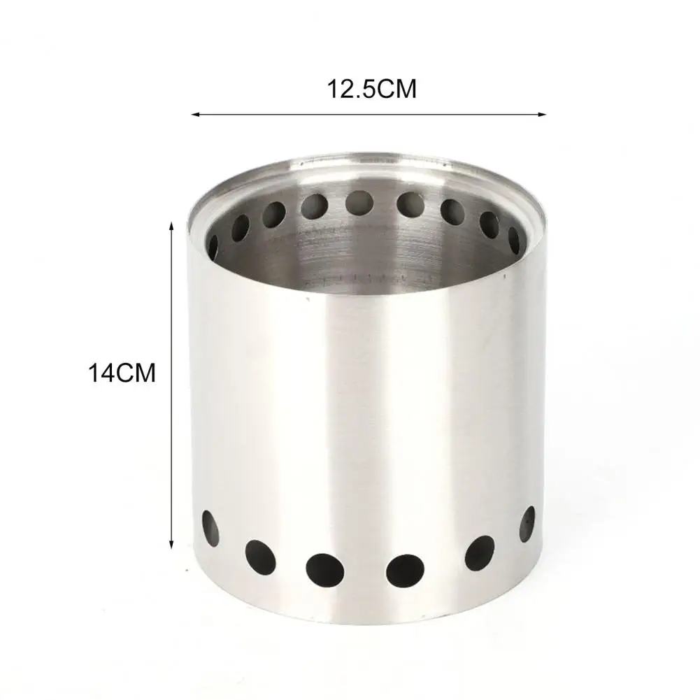 Multifunctional Heat-resisting Heating Stove Stainless Steel Portable Wood Burning Stove for Barbecue Camping Tent Hiking Party
Multifunctional Heat-resisting Heating Stove Stainless Steel Portable Wood Burning Stove for Barbecue Camping Tent Hiking Party