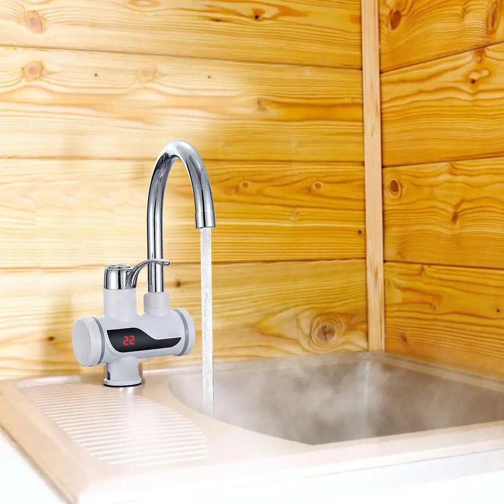 Electric Faucet Instant Heating Fast Heating Water Heater Heating Faucet For Kitchen Bathroom Conform To European Standard
Electric Faucet Instant Heating Fast Heating Water Heater Heating Faucet For Kitchen Bathroom Conform To European Standard