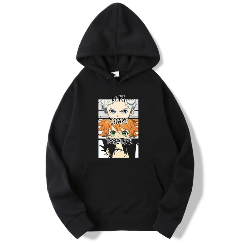 Anime Hoodies The Promised Neverland Hoodie Japan Manga Emma Norman Ray Printed Streetswear Sudaderas Autumn Fleece Sweatshirts
Anime Hoodies The Promised Neverland Hoodie Japan Manga Emma Norman Ray Printed Streetswear Sudaderas Autumn Fleece Sweatshirts