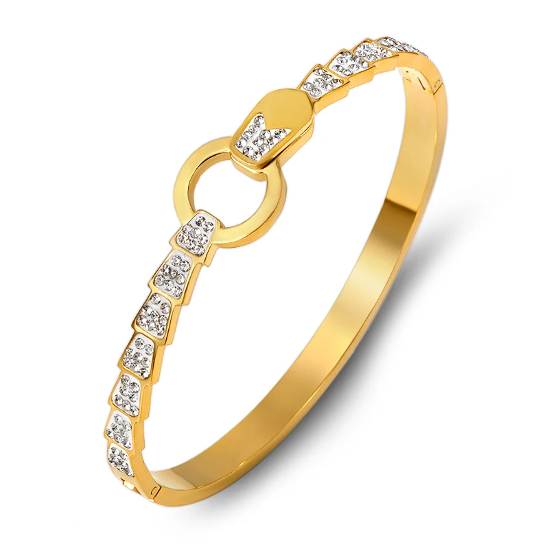 New Luxury Hollow Round Stainless Steel Bracelets Bangles For Women Female Girls Charm Small Crystal Cuff Bangle Jewelry Gifts
New Luxury Hollow Round Stainless Steel Bracelets Bangles For Women Female Girls Charm Small Crystal Cuff Bangle Jewelry Gifts