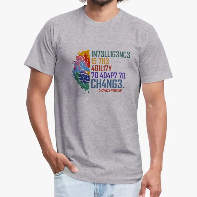 Casual Top Men T-Shirt Summer Fashion Cool Brain Challenge Print Funny Short Sleeve Men Clothing Streetwear Graphic T Shirts
Casual Top Men T-Shirt Summer Fashion Cool Brain Challenge Print Funny Short Sleeve Men Clothing Streetwear Graphic T Shirts