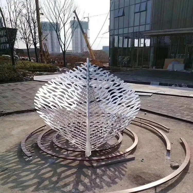 Outdoor furniture Sculpture ornaments Hot sale Decorative articles Glass fiber reinforced plastics Leaf shape
Outdoor furniture Sculpture ornaments Hot sale Decorative articles Glass fiber reinforced plastics Leaf shape