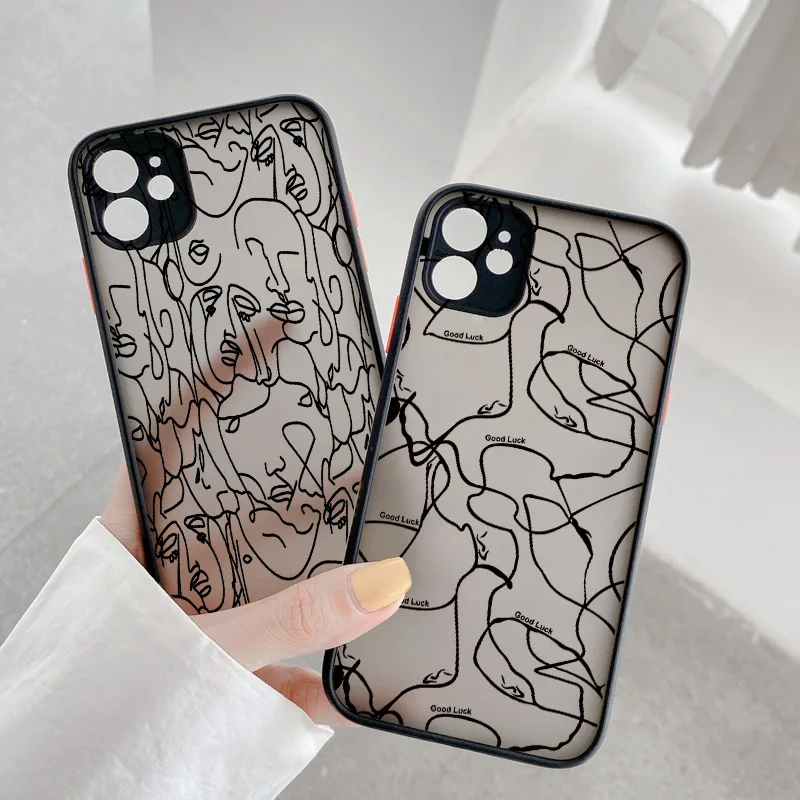 Abstract Geometric Art Line Face Phone Case For iPhone 11 12 13 14 Pro Max X 7 8 Plus XR XS Max Hard Shockproof Back Cover
Abstract Geometric Art Line Face Phone Case For iPhone 11 12 13 14 Pro Max X 7 8 Plus XR XS Max Hard Shockproof Back Cover