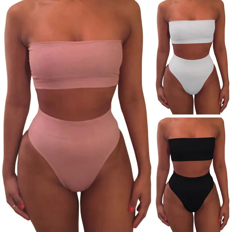 Women Swimwear Female High Waist Swimsuit Two-pieces Split Bikini Set Bather Suit Summer Sexy Top Bikini
Women Swimwear Female High Waist Swimsuit Two-pieces Split Bikini Set Bather Suit Summer Sexy Top Bikini
