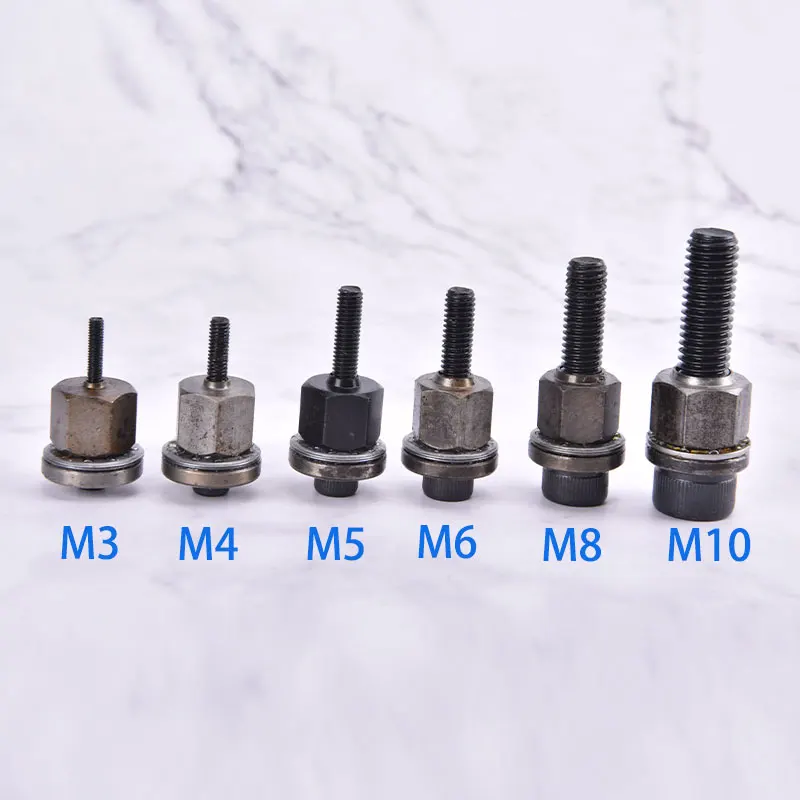 Hot Sale!!! Hand Rivet Nut Head Nuts Simple Installation Riveter Tool M3/M4/M5/M6/M8/M10 Riveter Mandrel Nut
Hot Sale!!! Hand Rivet Nut Head Nuts Simple Installation Riveter Tool M3/M4/M5/M6/M8/M10 Riveter Mandrel Nut