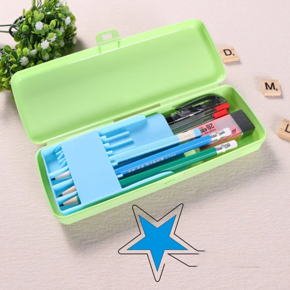 3Pcs Simple Double Layer Pencil Case Large Storage Pen Brush Stationery Kids Students Office School Supplies(Pink, Light Blue an
3Pcs Simple Double Layer Pencil Case Large Storage Pen Brush Stationery Kids Students Office School Supplies(Pink, Light Blue an