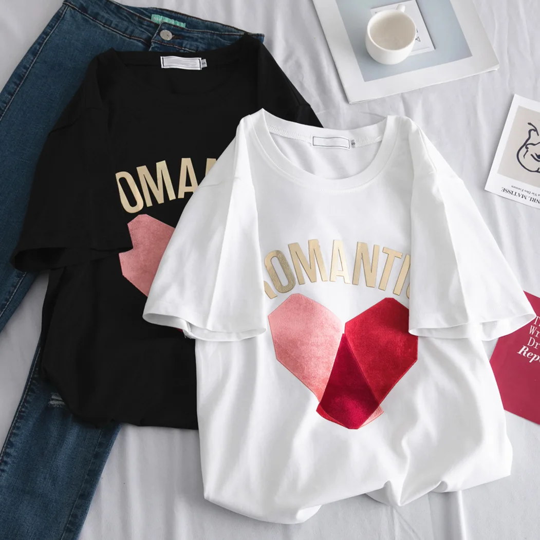 White Short Sleeve T-shirt Women Fashion Tee Shirt Femme Summer Loose Korean Harajuku T Shirt Women Tops White Tees For Women
White Short Sleeve T-shirt Women Fashion Tee Shirt Femme Summer Loose Korean Harajuku T Shirt Women Tops White Tees For Women