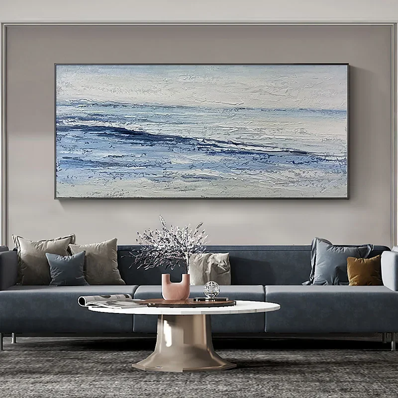 Wall Decorations Living Room Wathet Blue Abstract Arts Handmade Paintings
Wall Decorations Living Room Wathet Blue Abstract Arts Handmade Paintings