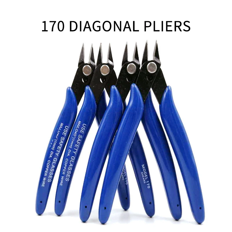 1 pcs Electrical Wire Cable Cutters Cutting Side Snips Flush Pliers Nipper Anti-slip Rubber Mini Diagonal Pliers Hand Tools
1 pcs Electrical Wire Cable Cutters Cutting Side Snips Flush Pliers Nipper Anti-slip Rubber Mini Diagonal Pliers Hand Tools