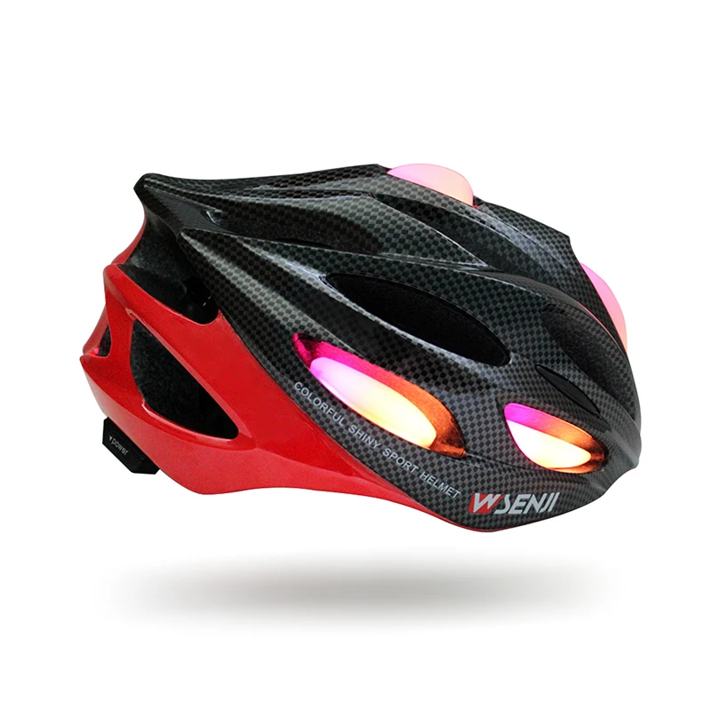 LED Light Cycling Bicycle Helmet Smart Men Women kids Bike with Lamp Taillight Outdoor Riding Safety Caps for Scooter Motorcycle
LED Light Cycling Bicycle Helmet Smart Men Women kids Bike with Lamp Taillight Outdoor Riding Safety Caps for Scooter Motorcycle
