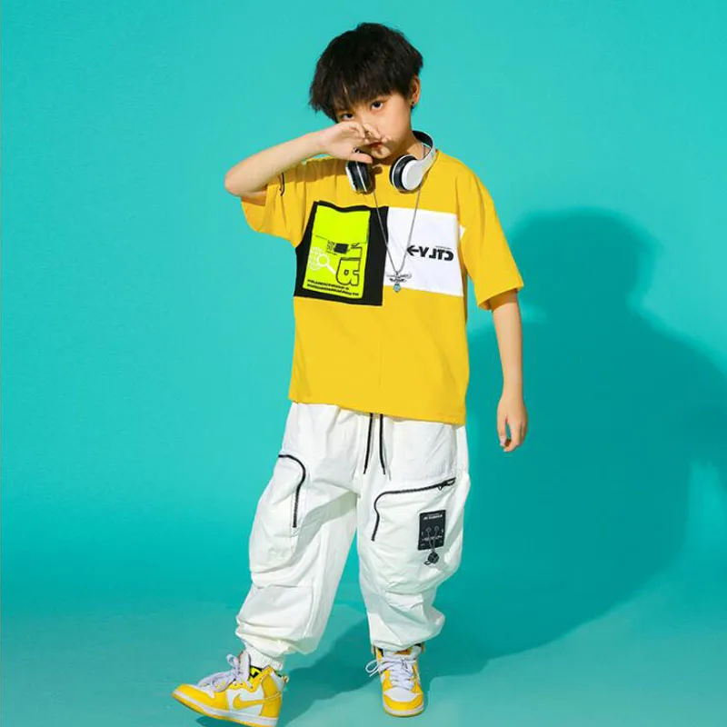 Kids Hip Hop Clothing T Shirt Tops Cargo Pants Shorts Show Outfits Singer For Girls Boys Jazz Dance Costume Clothes Stage Wear
Kids Hip Hop Clothing T Shirt Tops Cargo Pants Shorts Show Outfits Singer For Girls Boys Jazz Dance Costume Clothes Stage Wear