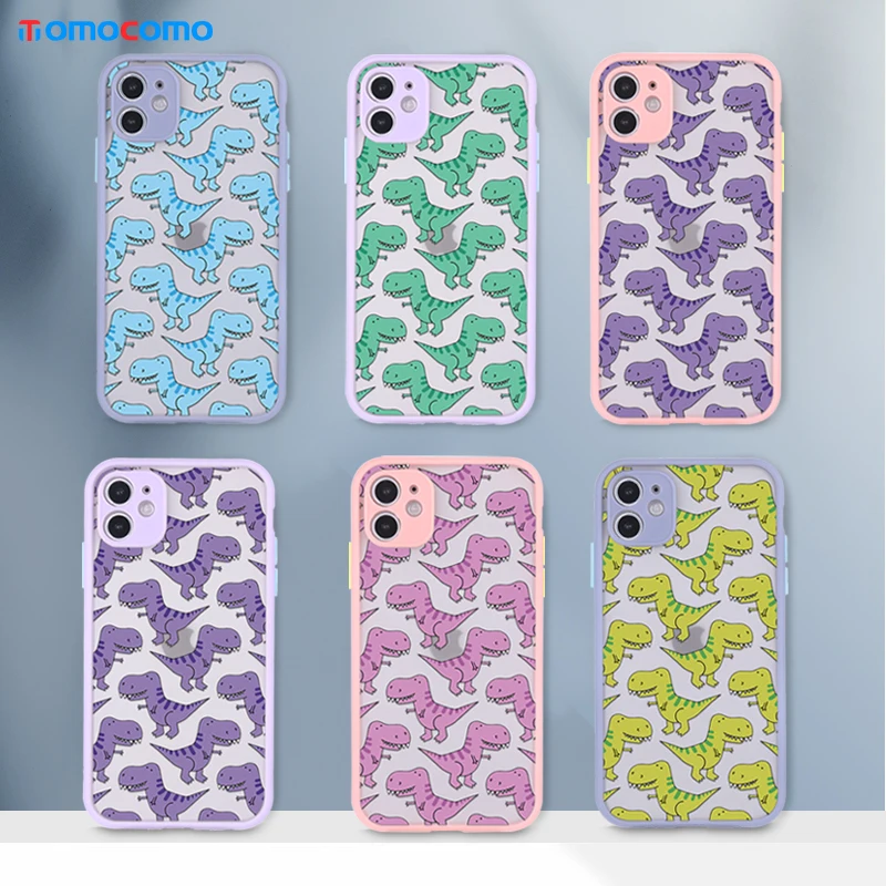 Cute Dinosaur Baby Camera Protection Bumper Phone Cases For iPhone 11 12 13Pro Max XR XS Max 8 7Plus Matte Shockproof Back Cover
Cute Dinosaur Baby Camera Protection Bumper Phone Cases For iPhone 11 12 13Pro Max XR XS Max 8 7Plus Matte Shockproof Back Cover