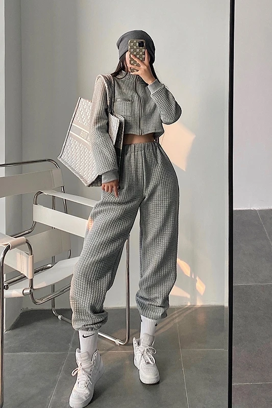TVVOVVIN Winter 2020 New High Waist Loose Skinny Corset Leggings Elastic Waist Sports Casual Pants Lattice Plaid Trousers WXRF
TVVOVVIN Winter 2020 New High Waist Loose Skinny Corset Leggings Elastic Waist Sports Casual Pants Lattice Plaid Trousers WXRF