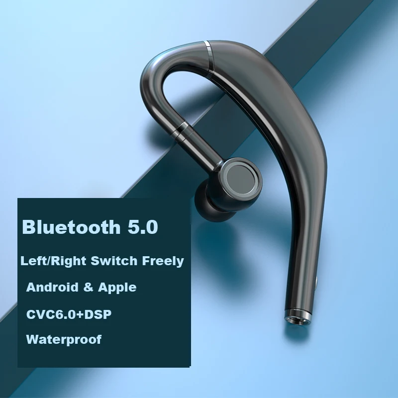 Bluetooth Headset Bluetooth 5.0 Earpiece Handsfree Headphones Mini Wireless Earphone Earbud Earpiece For iPhone xiaomi Samsung
Bluetooth Headset Bluetooth 5.0 Earpiece Handsfree Headphones Mini Wireless Earphone Earbud Earpiece For iPhone xiaomi Samsung